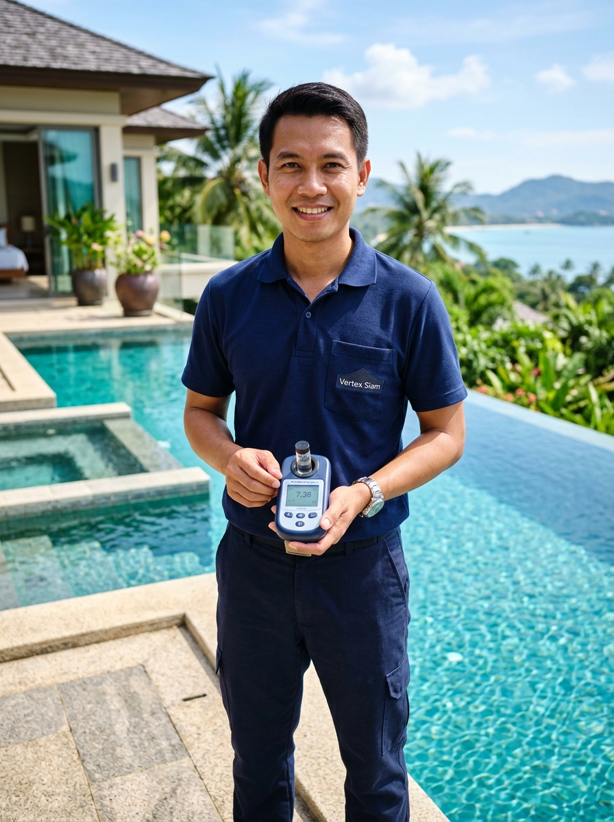 Narongrit Suksom — Pool Chemistry Expert